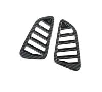 Rdtnvc Interior Trim Interior Accessories Gear Shift Panel Inner Door Handle Cover Trim Frame for Nissan for Navara NP300 ST 2014-2020(Side AC Outlet Cover)
