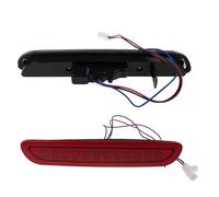 Rdtnvc Rear Brake Lamp For Toyota For Hiace 2005 2006 2007 2008 2009 2010 2011 2012 2013 Car LED High-Mount Stop Lamp Rear Tail Brake Light Red White Stop Tail Light Lamp(Red)