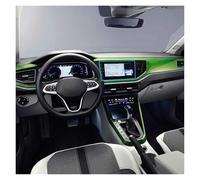 Rdtnvc Tempered Glass Screen Protector 9.2 Inch Car GPS Navigation LCD Dashboard Interior Sticker For VW Taigo 2022 Tempered Glass Protective(GPS 9.2 inch)