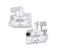 Rdtnvc Window Winder 4Piece/Set for BMW X5 E53 2000 2001 2002 2003 2004 2005 2006 Front Left & Right Window Regulator Repair Clips 51357125059 Electric Window Motor