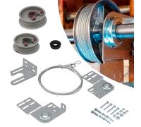 RDUIGT Garage Door Torsion Spring Kit, Including Cables, Mounting Brackets, Hardware Kits and Cable Reels Fits for 7Ft Tall Garage Door