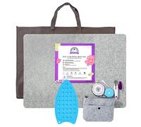 Rdutuok 24x17 Inches Wool Pressing Mat for Quilting Ironing Pad Easy Press Wooly Felted Iron Board for Retains Heat, Great for Quilting & Sewing Projects