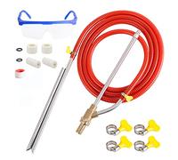 Rdutuok Pressure Washer Sandblasting Kit Wet sandblasting kit for Pressure Washer with Replacement Nozzle Tips,Protect Glasses,1/4 Inch Quick Disconnect Up to 5000 PSI