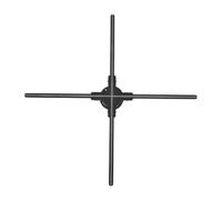 RDVXI 3D Holographic Fan, F56/8G 3D Hologram Fan Projector 3D Holographic Projection Fan Per Exhibition Shop Bar Party