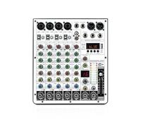 RDVXI Audio Mixer, 6-Channel Audio Mixer, DJ Mixer With USB Audio Interface, Function, 16 DSP Effects, And 3-Band EQ