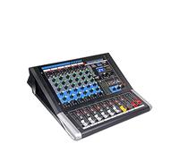 RDVXI Audio Mixer, 6-Channel Mixer Dj Controller Sound Board With 24 DSP Effect USB For DJ Recording Studio
