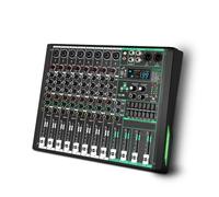 RDVXI Audio Mixer, Professional Audio Mixer 8 Channel Sound Board Console DJ Mixing System 99 DSP Sound Table For Sta Party Studio