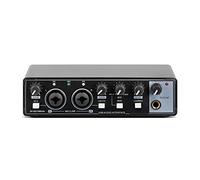 RDVXI Audio Mixer, Sound Card for Recording Studio Sound Equipment USB Interface for Recording With Loopback Monitoring 48V(Nero)