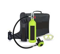 RDVXI Scuba Tank, Wading Outdoor Sporting Goods Portable Travel Diving Full Set Of Diving Glasses(Groen)