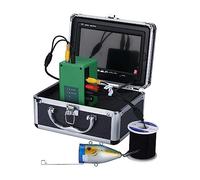 RDVXI Underwater Fishing Camera, 7 Inch Fishfinder Underwater Fishing Camera Double Lamp 30LEDs 15M 30M 50M Waterproof For ICE/Sea/River Fishing(50M with DVR)