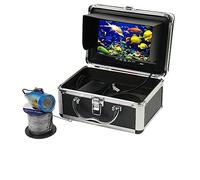 RDVXI Underwater Fishing Camera, Underwater Fishing Camera 7 Inch 1000TVL IP68 Waterproof 15M 30M 50M Ice/Sea/River Camera For Fishing Fish Finder(15M)