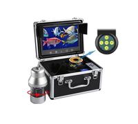 RDVXI Underwater Fishing Camera, Underwater Fishing Camera 9 Inch Large Color Screen 1000TVL Fish Finder 360° Horizontal Rotation Waterproof Camera 30M Cable