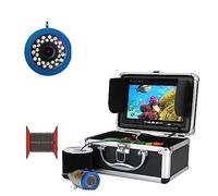 RDVXI Underwater Fishing Camera, Underwater Fishing Camera Fish Finder Underwater Fishing Camera 7" 1000TVL15pcs White LEDs + 15pcs Infrared Lamp For Ice/Sea/Winter Fishing(30LEDs 30M cable)