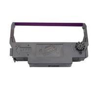 RDWQDGJG 10 Pieces Compatible Ink Print Ribbon Works With ERC30 ERC34 ERC38 12. 7mmx5m Black Purple Black Red Suitable For TM-U220 U230 TM-U210 U370 Printers(10PCS Purple)