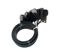 RDWQDGJG 6x120cm Ink Tubes With Cartridges Compatible With DTF Printers For Printer Use(Black For UV)