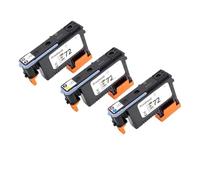RDWQDGJG 72 Printhead Set C9380A C9383A C9384A Compatible With Designjet T1100 T1120 T1200 T1300 T610 T770 T790 T795 Printers(HP72-3 PCS)