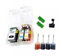RDWQDGJG Refillable Ink Cartridge Kit For CL 54 PG44 XL Compatible With E481 Printer Ink Refill Solution Vilaxh PG 44 CL 54(One set with ink)