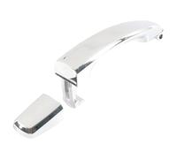 RDWSPLI Car Door Handle Cover Compatible with Chevrolet for Aveo 2007 2008 2009 2010-2015 1x Front Rear Left Right Chrome ABS Door Outer Handle Covers 96468254 96468266