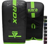 RDX Bag Gloves for Heavy Punching Training, Maya Hide Leather KARA Punch Mitts for Sparring, Boxing, MMA, Muay Thai, Kickboxing, Focus Pads and Double End Speed Ball Workout