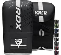 RDX Bag Gloves for Heavy Punching Training, Maya Hide Leather KARA Punch Mitts for Sparring, Boxing, MMA, Muay Thai, Kickboxing, Men Women Adults & Kids Focus Pads and Double End Speed Ball Workout