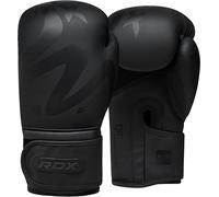 BLACK BOXING GLOVES RDX F15 14OZ 16OZ SPARRING TRAINING MMA MATTE BLACK