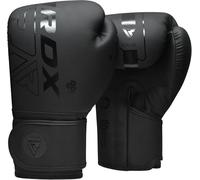 RDX Boxing Gloves F15 Pro Training Sparring, Maya Hide Leather, Muay Thai MMA Kickboxing, Men Women Adult, Heavy Punching Bag Focus Mitts Pads Workout, Ventilated Palm, Multi Layered, 10oz