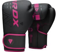 RDX Boxing Gloves, Pro Training Sparring, Maya Hide Leather, Muay Thai MMA Kickboxing, Men Women Adult, Heavy Punching Bag Focus Mitts Pads Workout, Ventilated Palm, Multi Layered, 8 10 12 14 16 18 Oz