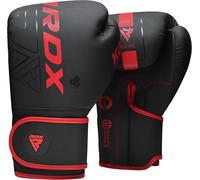 RDX Boxing Gloves, Pro Training Sparring, Maya Hide Leather, Muay Thai MMA Kickboxing, Men Women Adult, Heavy Punching Bag Focus Mitts Pads Workout, Ventilated Palm, Multi Layered, 8 10 12 14 16 18 Oz