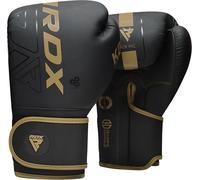 RDX Boxing Gloves, Pro Training Sparring, Maya Hide Leather, Muay Thai MMA Kickboxing, Men Women Adult, Heavy Punching Bag Mitts Focus Pads Workout, Ventilated Palm, Multi Layered, 8 10 12 14 16 18 Oz