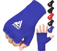 RDX Boxing Hand Wraps Inner Gloves for Punching - Half Finger Elasticated Bandages under Mitts Fist Protection - Great for MMA, Muay Thai, Kickboxing, Martial Arts Training, Combat Sports