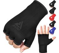 RDX Boxing Hand Wraps Inner Gloves for Punching - Half Finger Elasticated Bandages under Mitts Fist Protection - Great for MMA, Muay Thai, Kickboxing, Martial Arts Training, Combat Sports