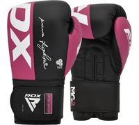 RDX F4 Boxing Sparring Gloves Hook & Loop RDX SPORTS Pink 8oz
