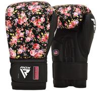 RDX FL5 Floral Boxing Gloves RDX SPORTS Black 8oz