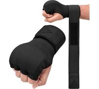 RDX Gel Boxing Hand Wraps Inner Gloves for Men Women, Quick 100cm Long Wrist Straps, Elasticated Padded Fist Hand Protection, Muay Thai MMA Martial Arts Punching Speed Bag Training Under Mitt Bandages
