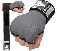RDX Gel Boxing Hand Wraps Inner Gloves for Men Women, Quick 100cm Long Wrist Straps, Elasticated Padded Fist Hand Protection, Adults Kids, Muay Thai MMA Martial Arts Training Under Mitt Bandages