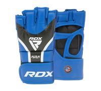 RDX Grappling Gloves Aura Plus T-17 (Blue, M)