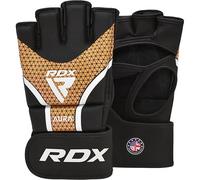 RDX Grappling Gloves Aura Plus T-17 (Gold, M)