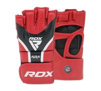 RDX Grappling Gloves Aura Plus T-17 (Red, L)