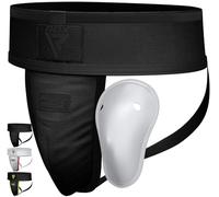 RDX Groin Guard Cup Men, Boxing Kickboxing MMA Muay Thai Sparring Groin Protector, Ventilated Adjustable, Jockstrap Taekwondo, Underwear Jiu Jitsu BJJ Protection, Boys Youth