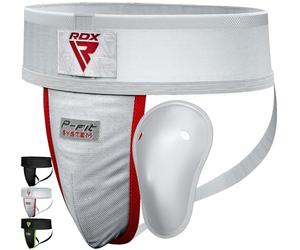 RDX Groin Guard Cup Men, Boxing Kickboxing MMA Muay Thai Sparring Groin Protector, Ventilated Adjustable, Jockstrap Taekwondo, Underwear Jiu Jitsu BJJ Protection, Boys Youth