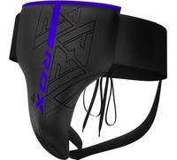 RDX Groin Guard for Boxing, Muay Thai, Kickboxing and MMA Fighting, Maya Hide Leather Abdo Gear for Martial Arts Training, Men Jockstrap Abdominal Protector for Sparring, Taekwondo and Grappling