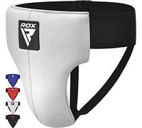 RDX Groin Guard for Boxing, Muay Thai, Kickboxing and MMA Fighting, Maya Hide Leather Abdo Gear for Martial Arts BJJ Training, Jockstrap Abdominal Protector for Karate and Taekwondo, Boys Youth