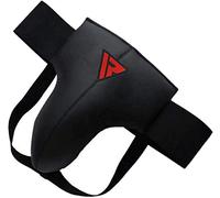 RDX Groin Guard for Boxing, Muay Thai, Kickboxing and MMA Fighting, Maya Hide Leather Abdo Gear for Martial Arts Training, SATRA Approved Jockstrap Abdominal Protector for Karate and Taekwondo