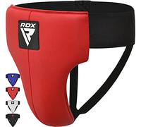 RDX Groin Guard for Boxing, Muay Thai, Kickboxing and MMA Fighting, Maya Hide Leather Abdo Gear for Martial Arts Training, SATRA Approved Jockstrap Abdominal Protector for Karate and Taekwondo