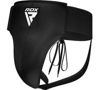 RDX Groin Guard for Boxing, Muay Thai, Kickboxing and MMA Fighting, Maya Hide Leather Abdo Gear for Martial Arts BJJ Training, Jockstrap Abdominal Protector for Karate and Taekwondo, Boys Youth
