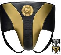 RDX Groin Guard for Boxing Muay Thai Kickboxing, Maya Hide Leather MARK PRO Men Jockstrap Martial Arts Training, Abdominal Protector Sparring, Abdo Gear Taekwondo Grappling