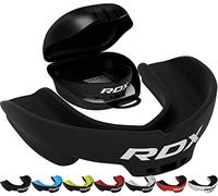 RDX Gum Shield for Boxing MMA Kickboxing Muay Thai Judo Karate - Kids Mouth Guard Mouthpiece Jaw Protector with Case - Martial Arts Football Rugby Hockey BJJ Contact Sports - Junior Below 12 Years
