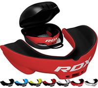 RDX Gum Shield for Boxing MMA Kickboxing Muay Thai Judo Karate - Kids Mouth Guard Mouthpiece Jaw Protector with Case - Martial Arts Football Rugby Hockey BJJ Contact Sports - Junior Below 12 Years