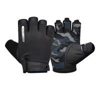 RDX Gym Training Gloves T2 Half Blue-S