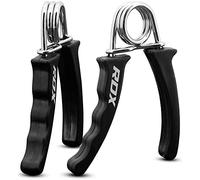 RDX Hand Gripper Finger Strengthener, Grip Strength Trainer, Exerciser for Wrist Forearm and Finger Strength for Athletes, Exercising for Home Gym Training Equipment (PAIR)